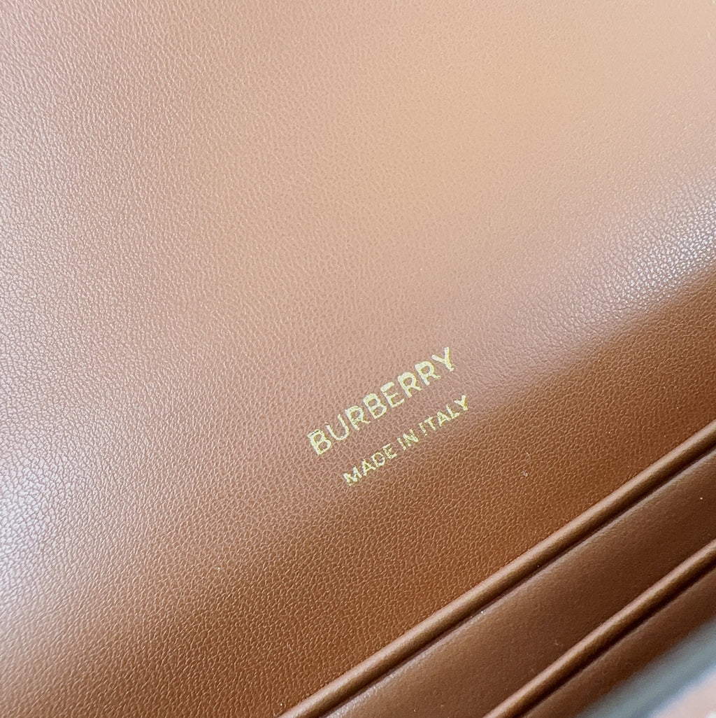 Burberry Lock Closure Bag