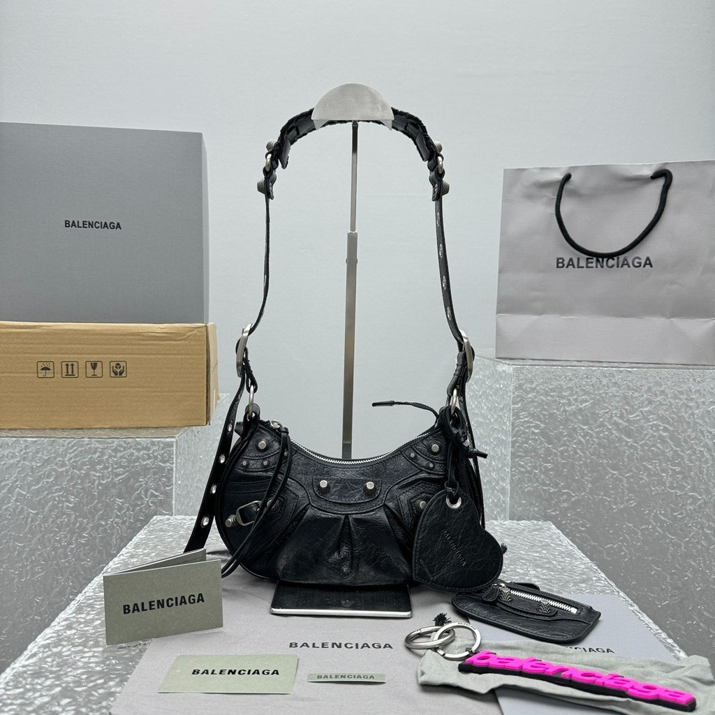 Balenciaga Le Cagole Half Moon Bag