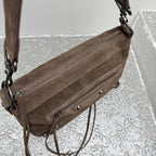 Balenciaga City Moto Crossbody Bag Small