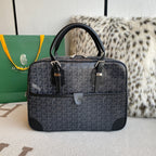 Goyard Jet Black Briefcase