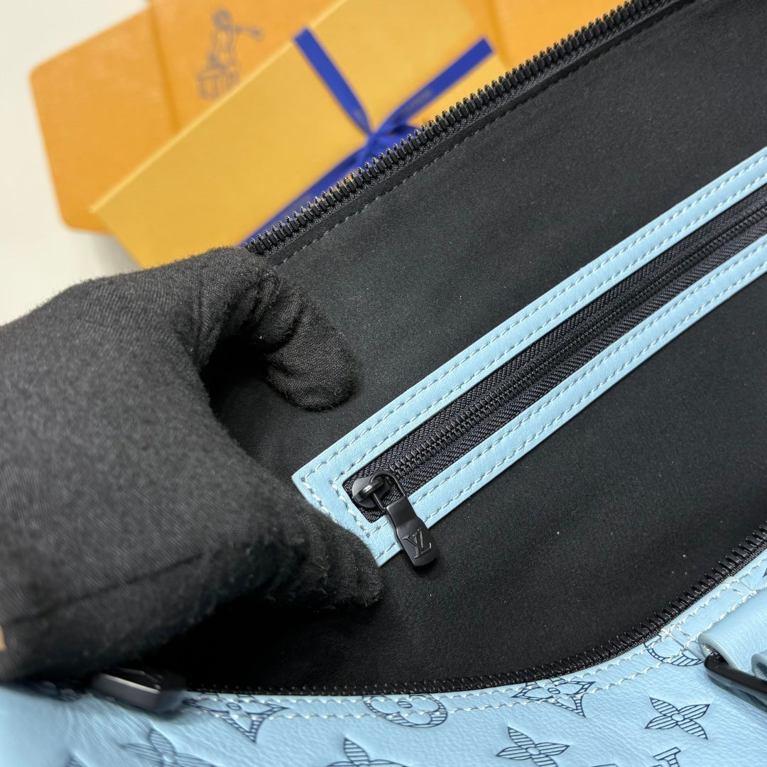 Louis Vuitton Keepall Bandoulière 50 Shadow Leather