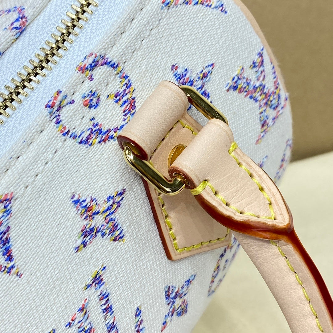 Louis Vuitton Speedy Bandoulière 20 Denim Jacquard