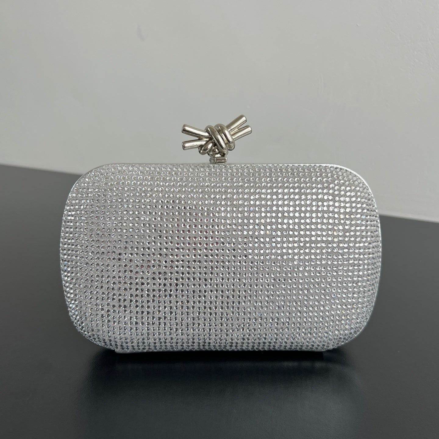 Bottega Veneta Kont Crystal Clutch