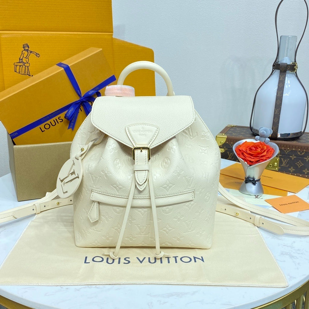 Louis Vuitton Montsouris Backpack All Leather