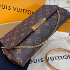Louis Vuitton Patent Leather Shoulder Handbag