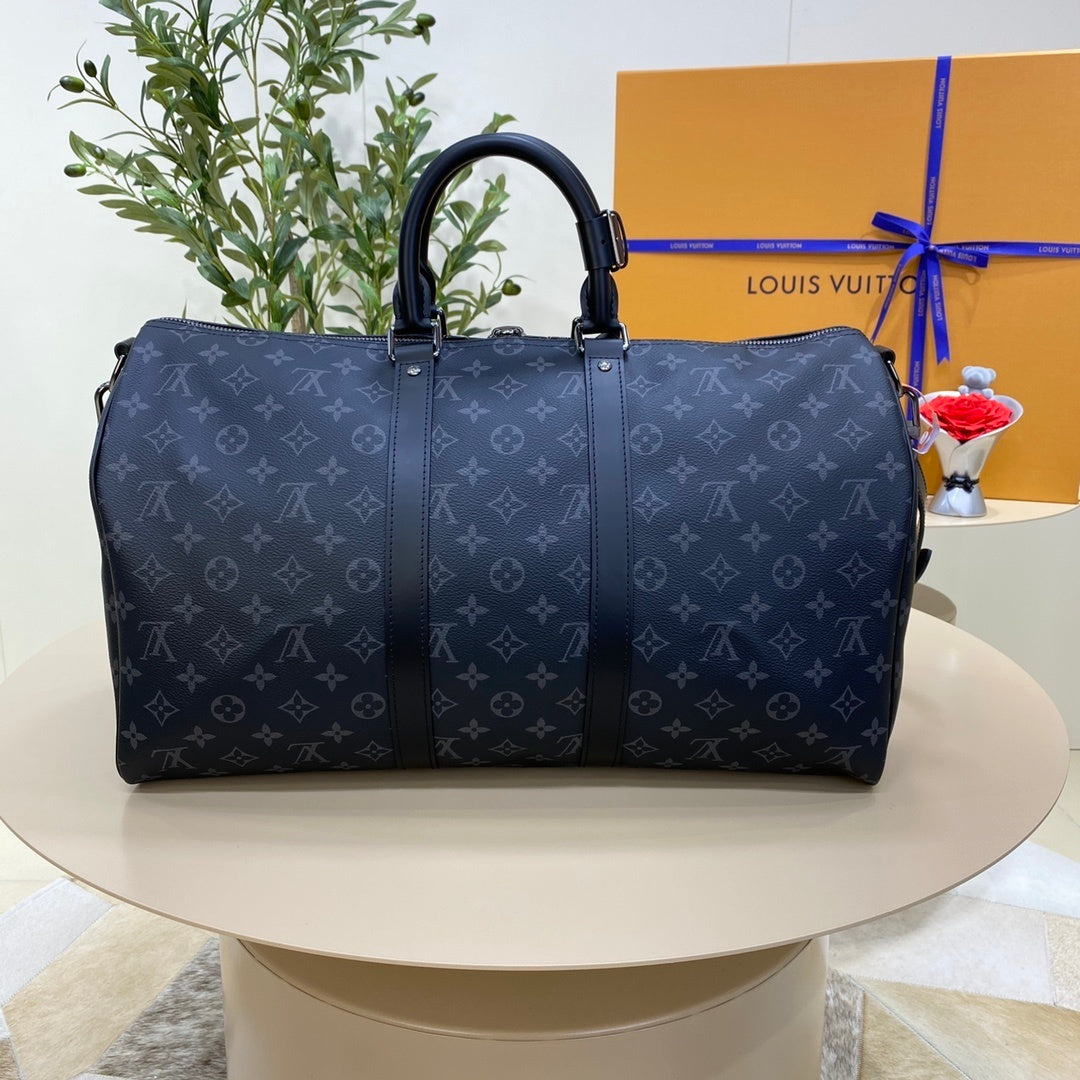 Louis Vuitton Keepall Bandoulière 45 Travel Bag