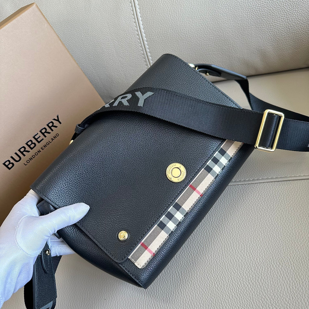 Burberry Letter Strap Crossbody Bag