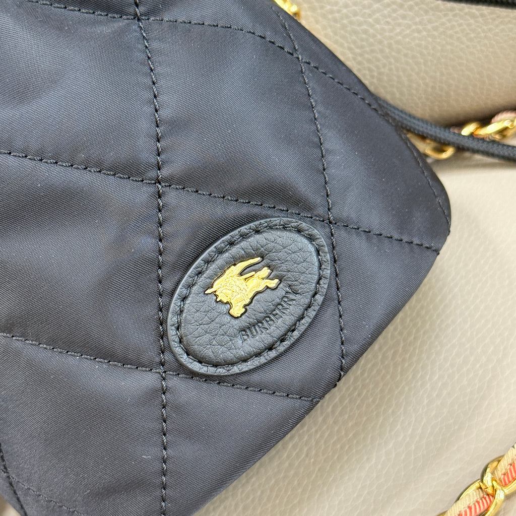 Burberry Horseshoe Pouch