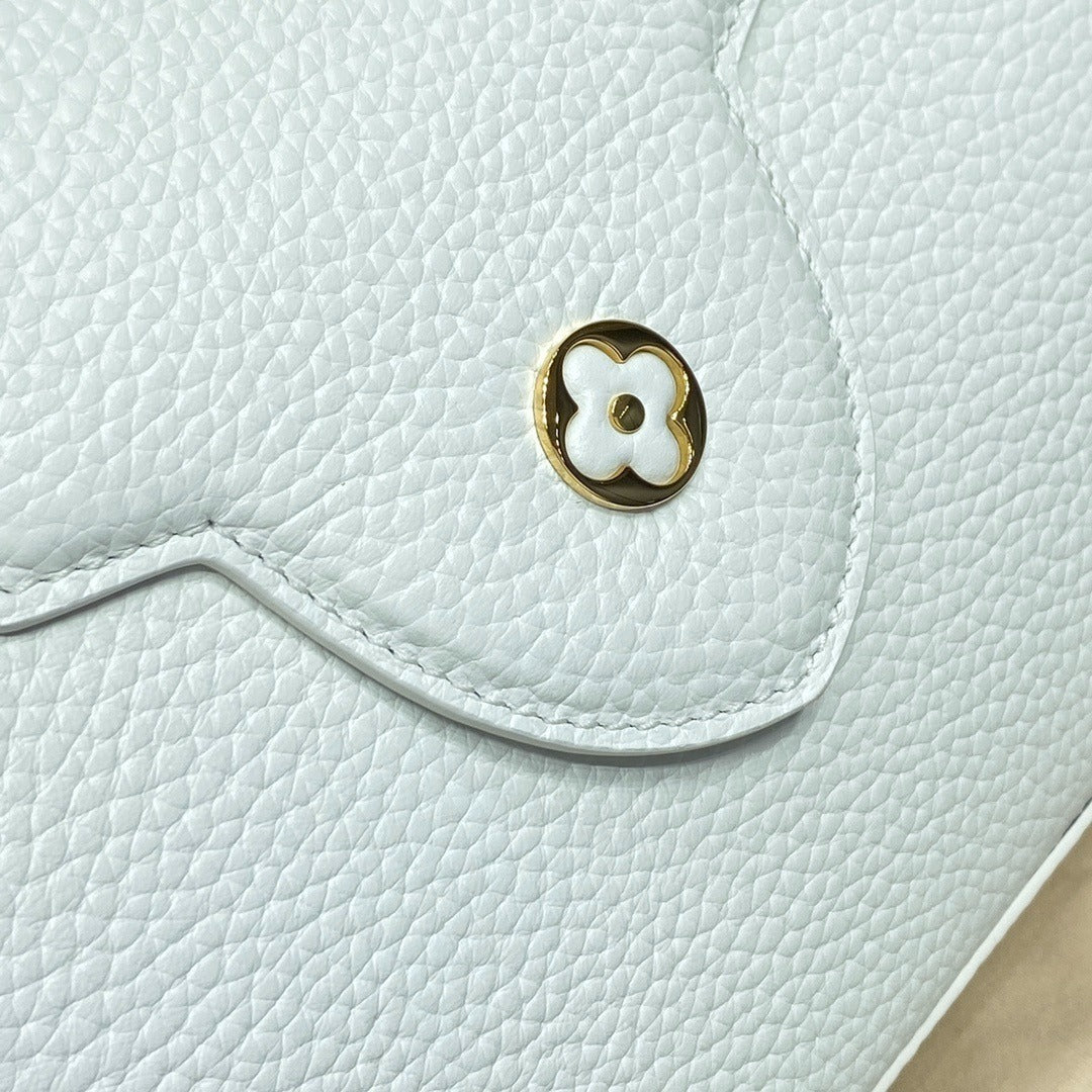 Louis Vuitton Capucines Handbag Lovelock Chain Series