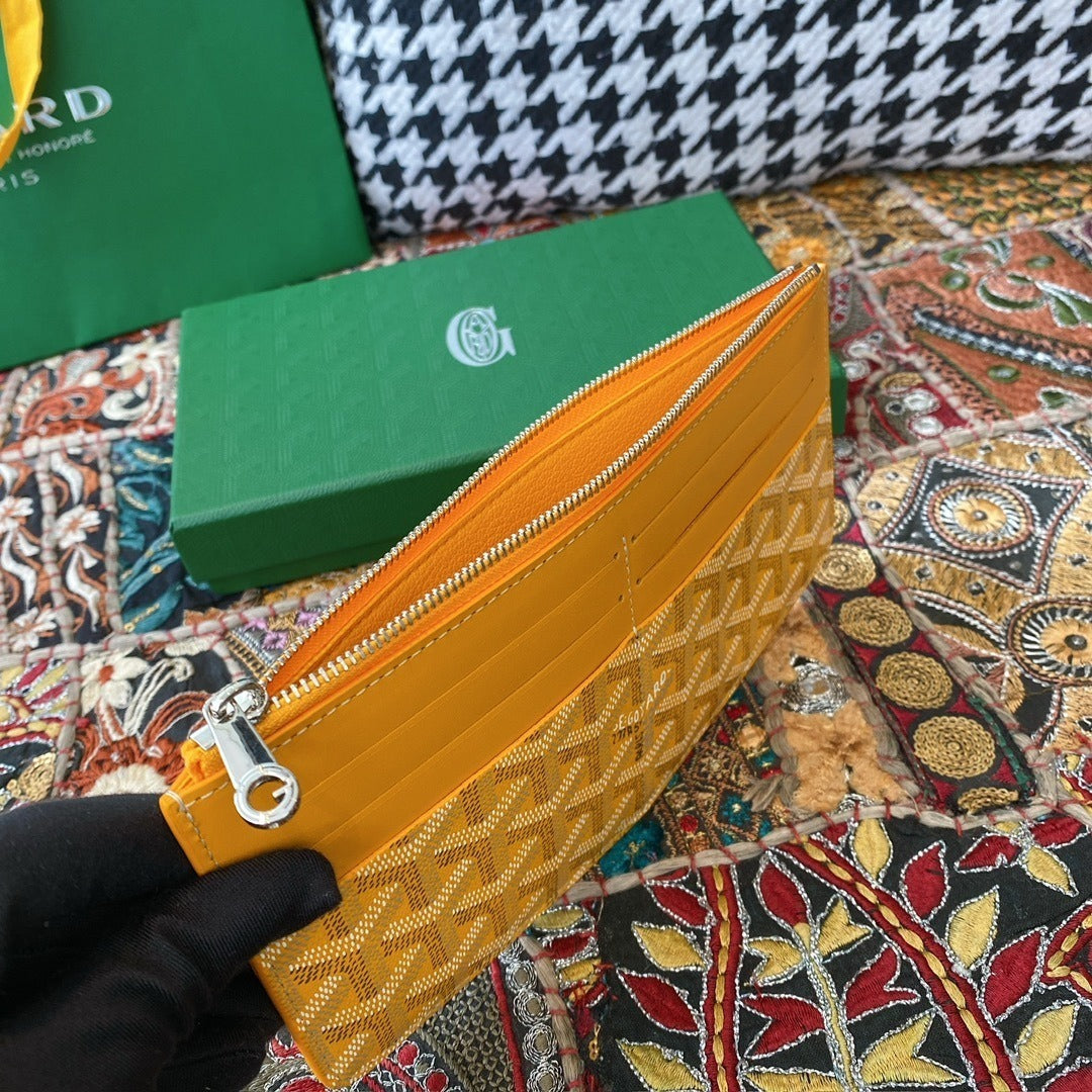Goyard Zip Combination Card Wallet