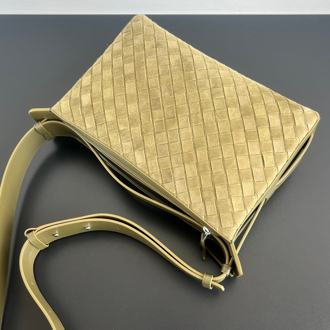 Bottega Veneta Tribeca Suede Box Bag