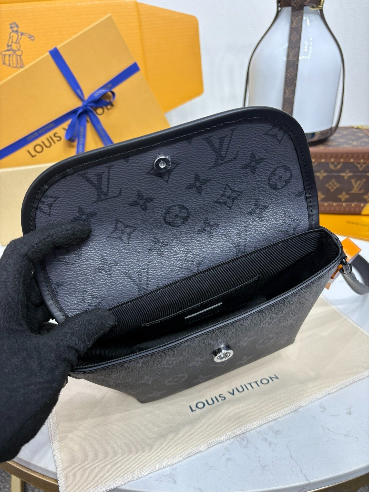 Louis Vuitton Pulse Messenger Bag