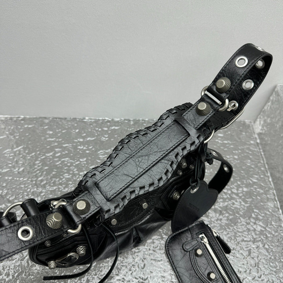 Balenciaga Le Cagole Half Moon Bag