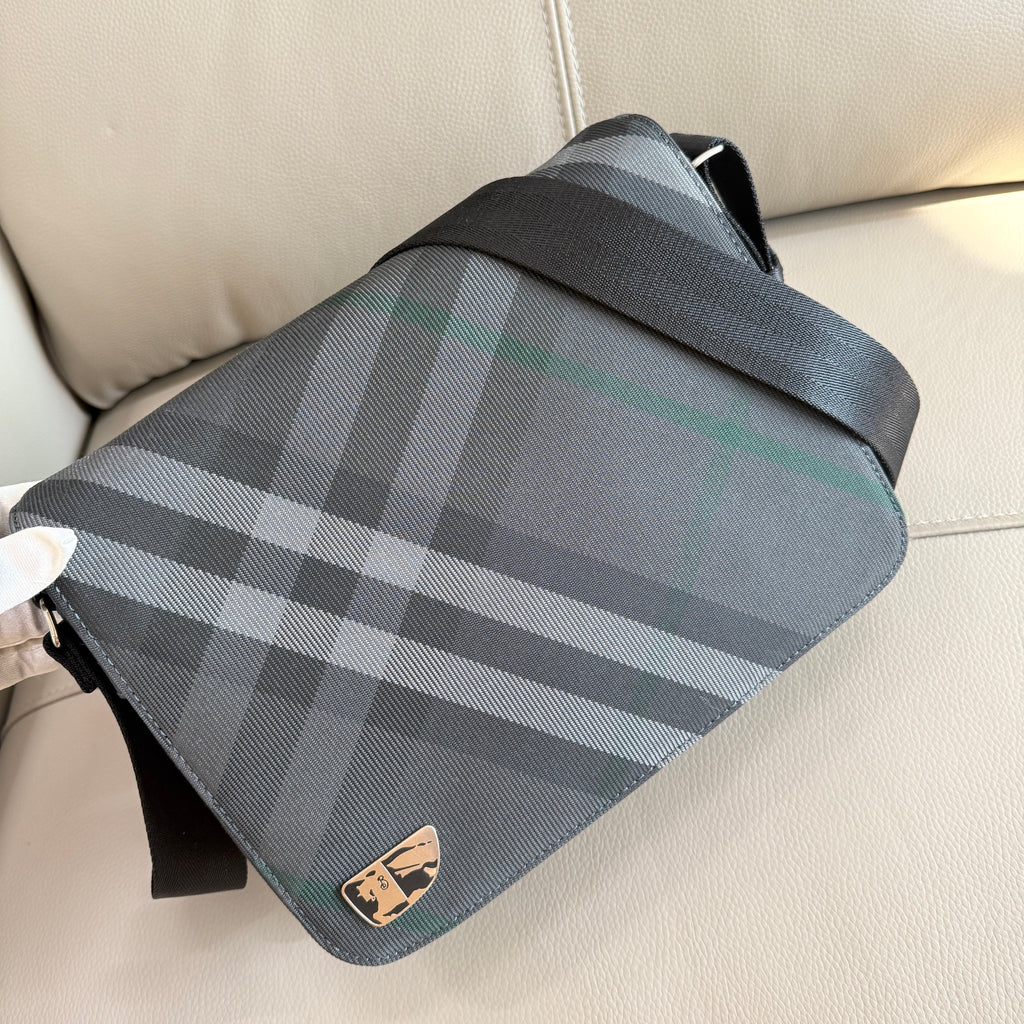 Burberry Grid Messenger Bag