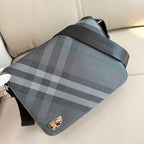 Burberry Grid Messenger Bag