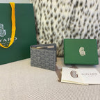 Goyard Bi-Fold Card Holder with Coin Pocket