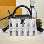 Louis Vuitton Capucines Architettura Handbag Medium