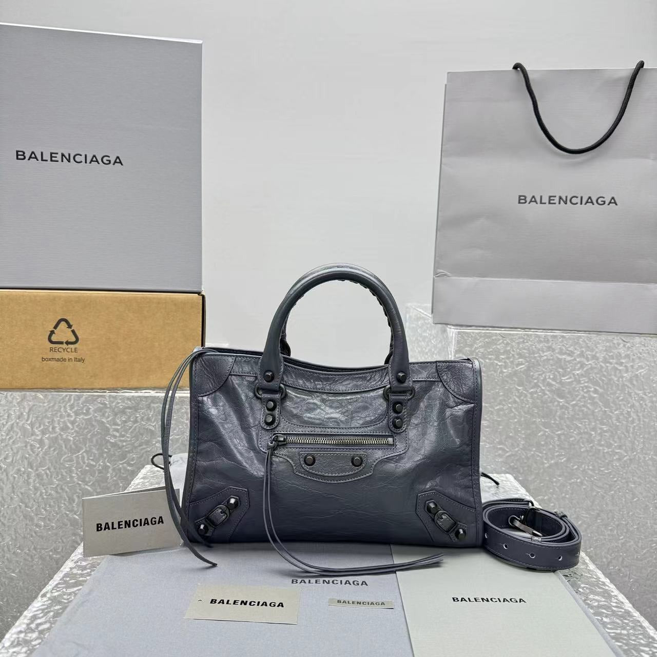 Balenciaga Le City Motorcycle Bag Small