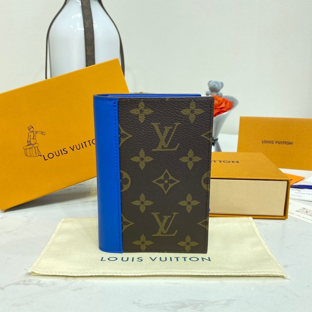 Louis Vuitton Passport Holder Macassar