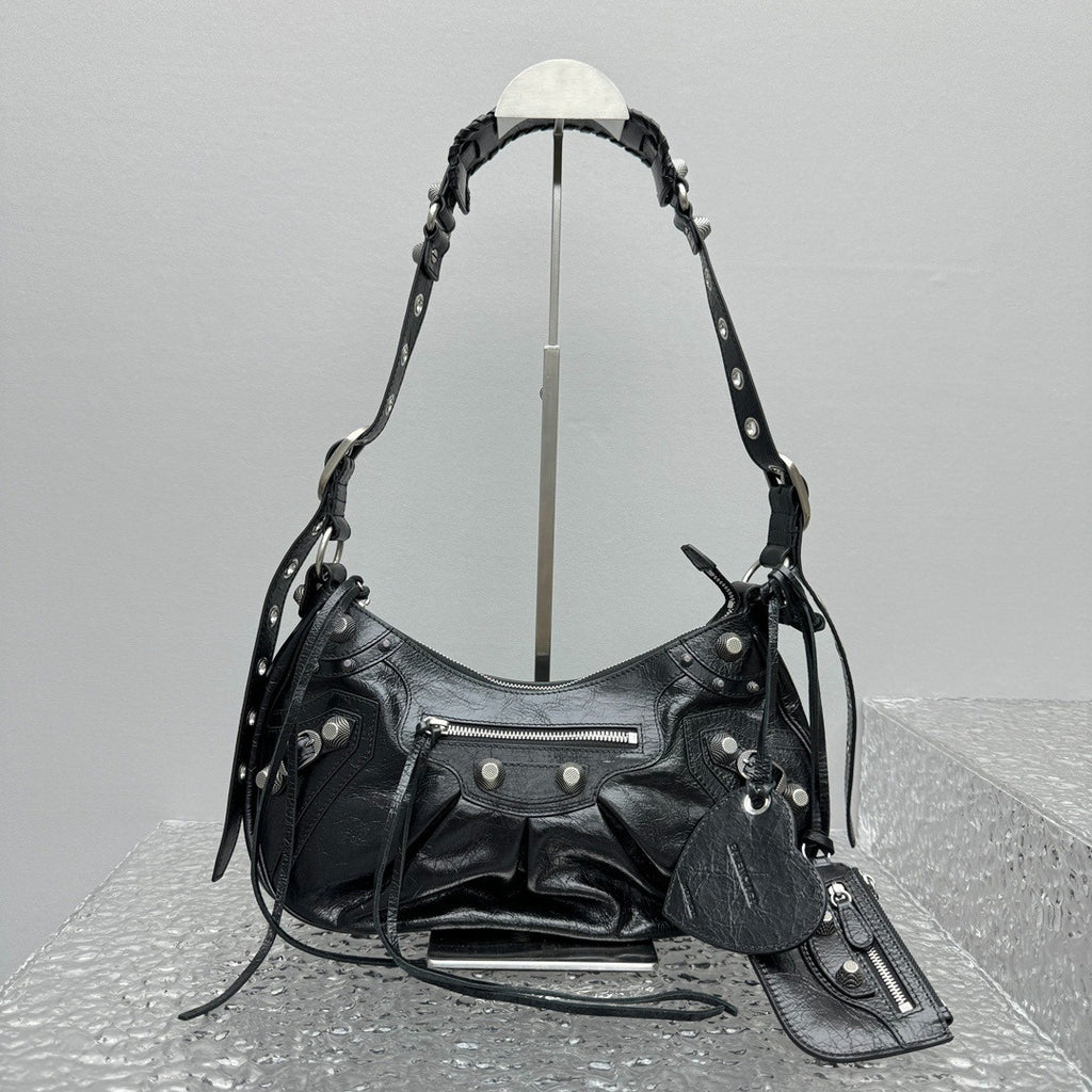 Balenciaga Le Cagole Half Moon Bag Large