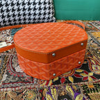 Goyard Alto Hatbox Round Bag