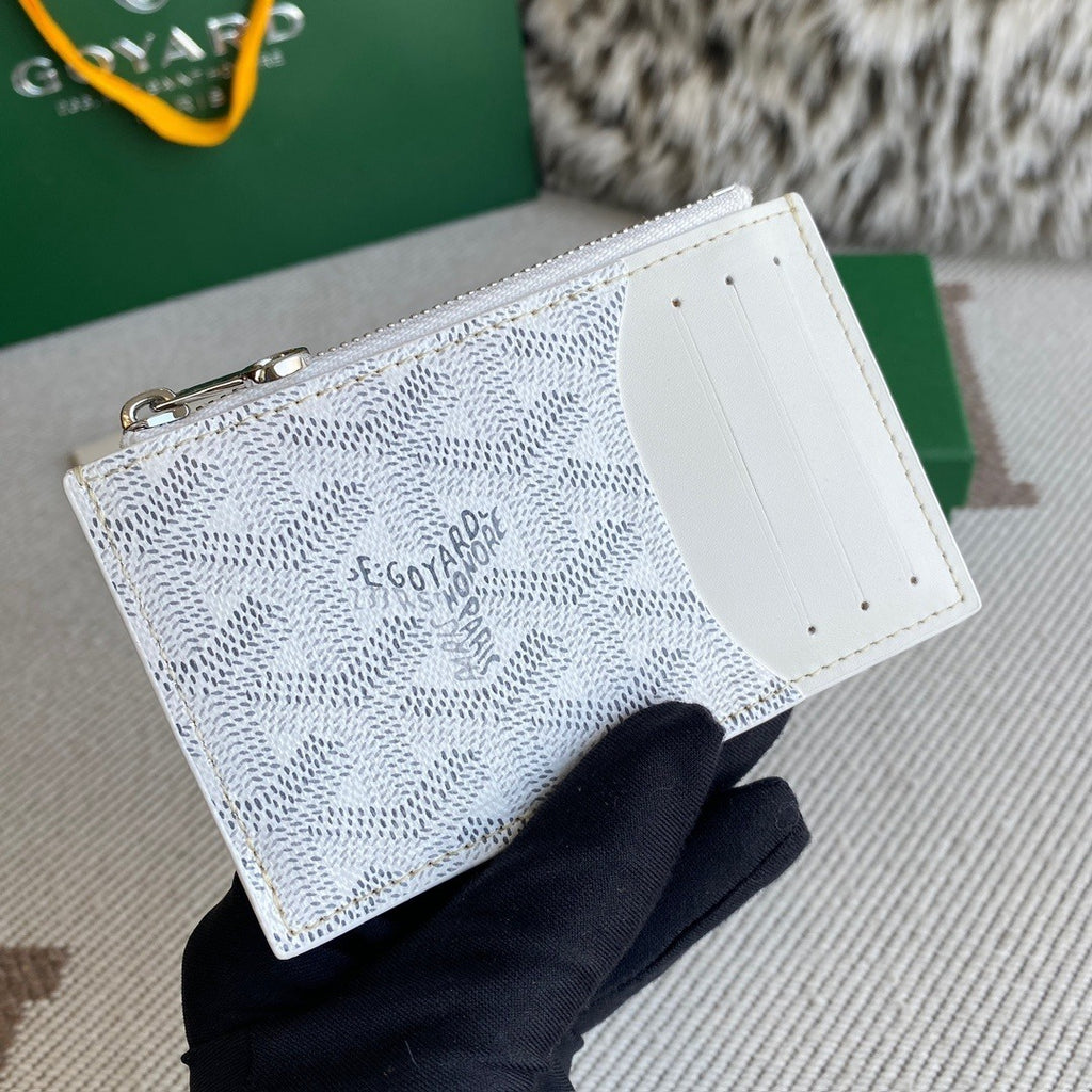 Goyard Bourbon Zip Card Holder / Wallet