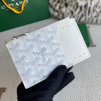 Goyard Bourbon Zip Card Holder / Wallet