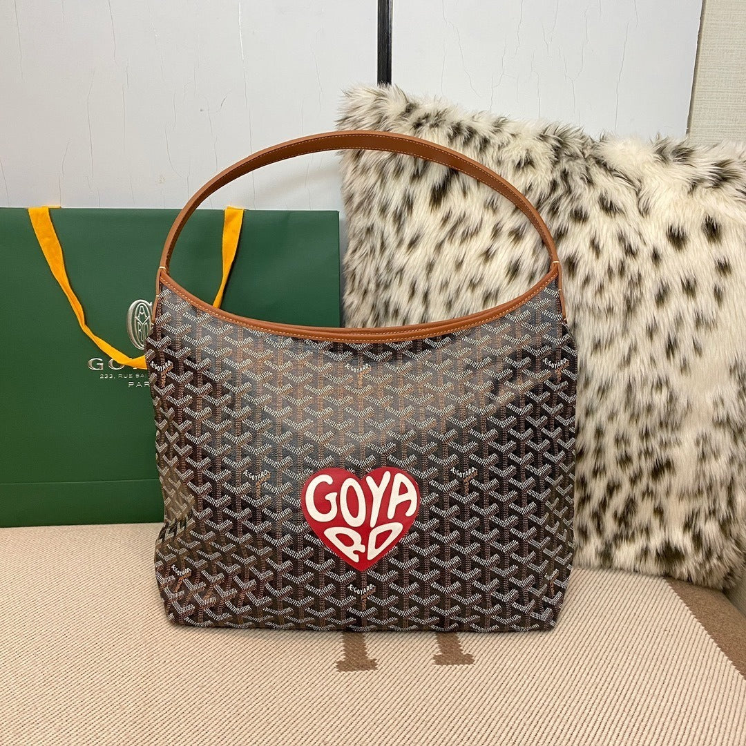 Goyard Boheme Hobo Shoulder Bag (Heart Edition)