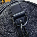 Louis Vuitton Keepall Bandoulière 50 Travel Bag (Embossed Leather)