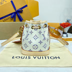 Louis Vuitton Nano Noé Denim Jacquard