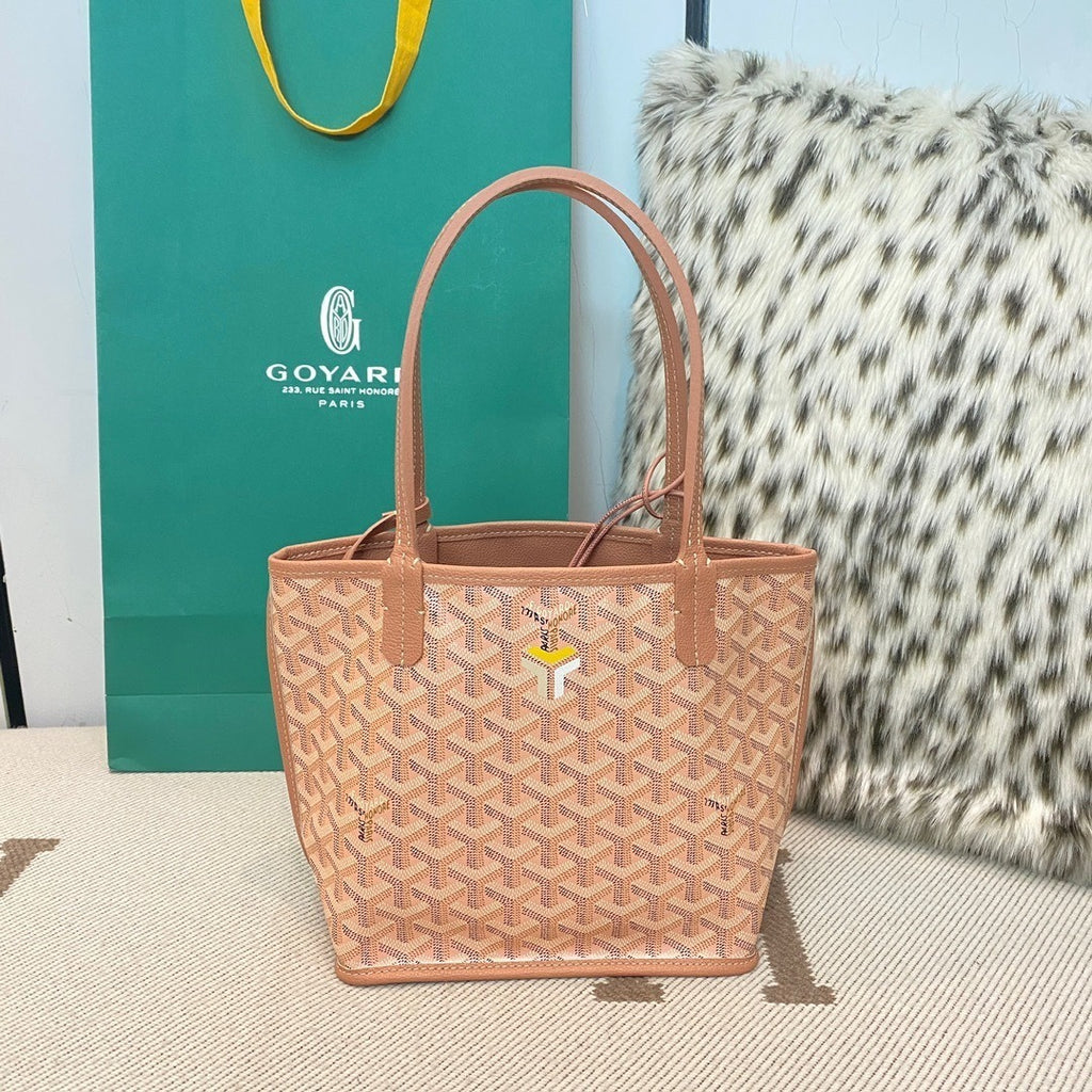 Goyard Mini Reversible Shopping Tote (Mother & Child Set)