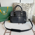 Goyard Jet Black Briefcase