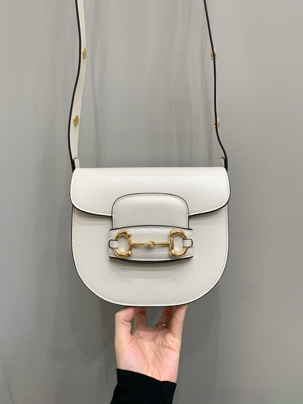 Gucci Horsebit 1955 Mini Half-Moon Bag