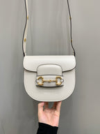 Gucci Horsebit 1955 Mini Half-Moon Bag