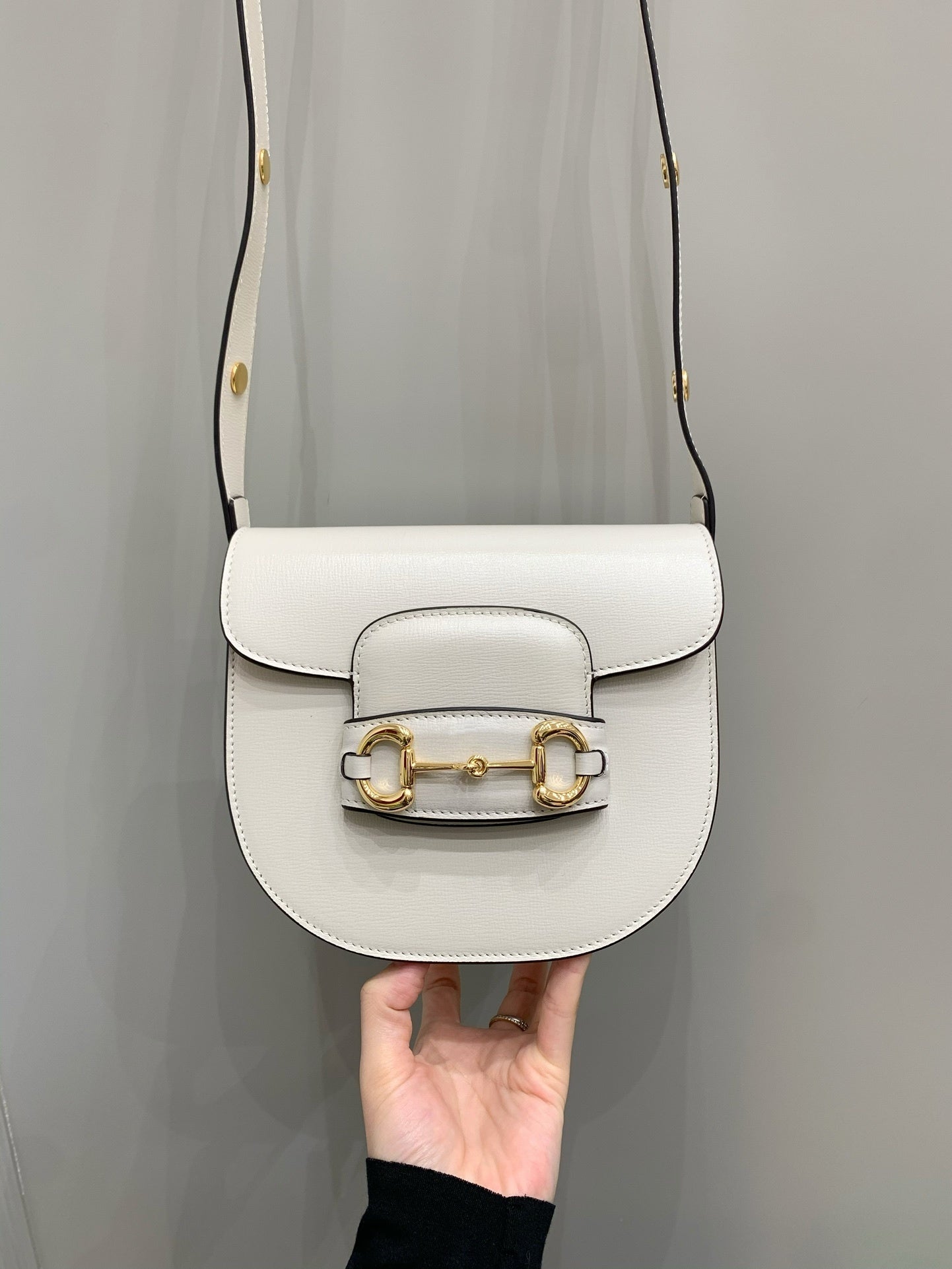 Gucci Horsebit 1955 Mini Half-Moon Bag