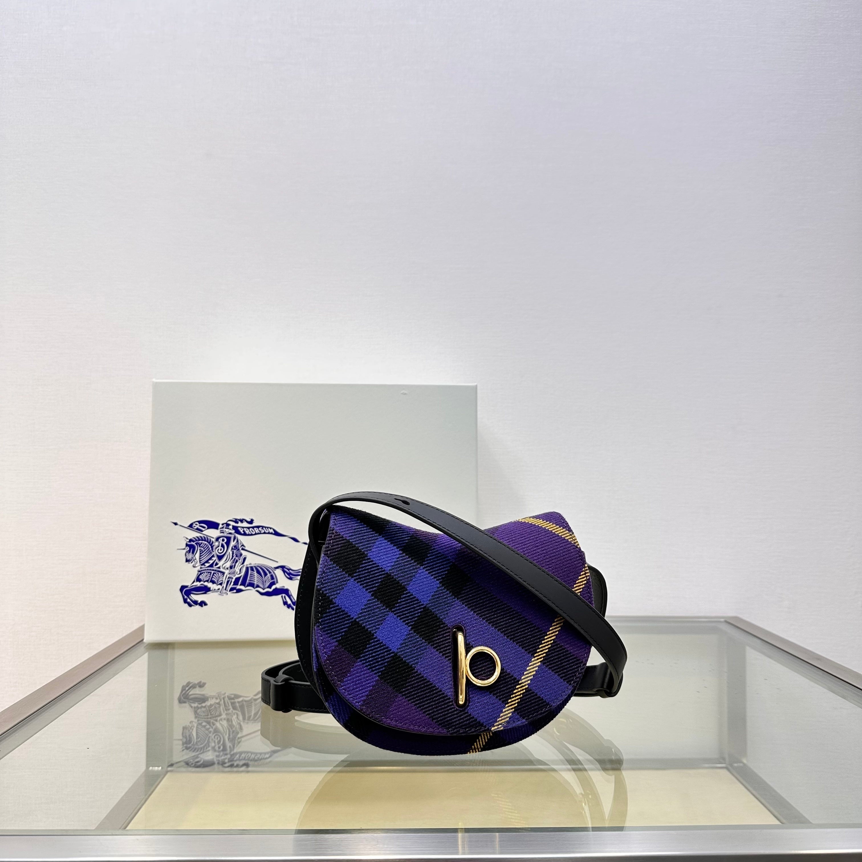 Burberry Structured Shoulder Bag