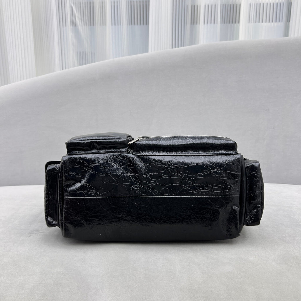 Balenciaga Superbusy Multi Pocket Shoulder Bag Small
