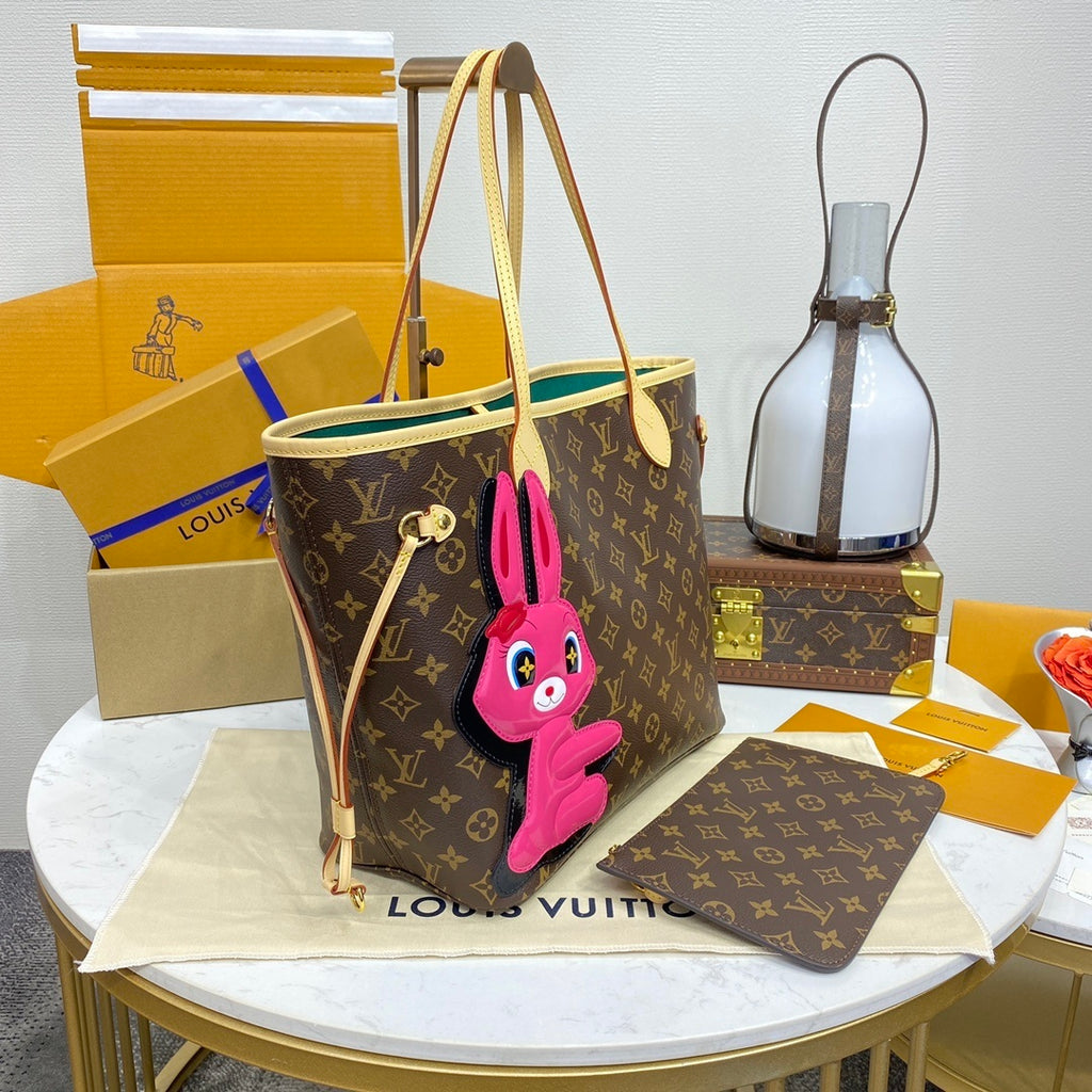 Louis Vuitton Neverfull Medium Tote Rabbit Edition