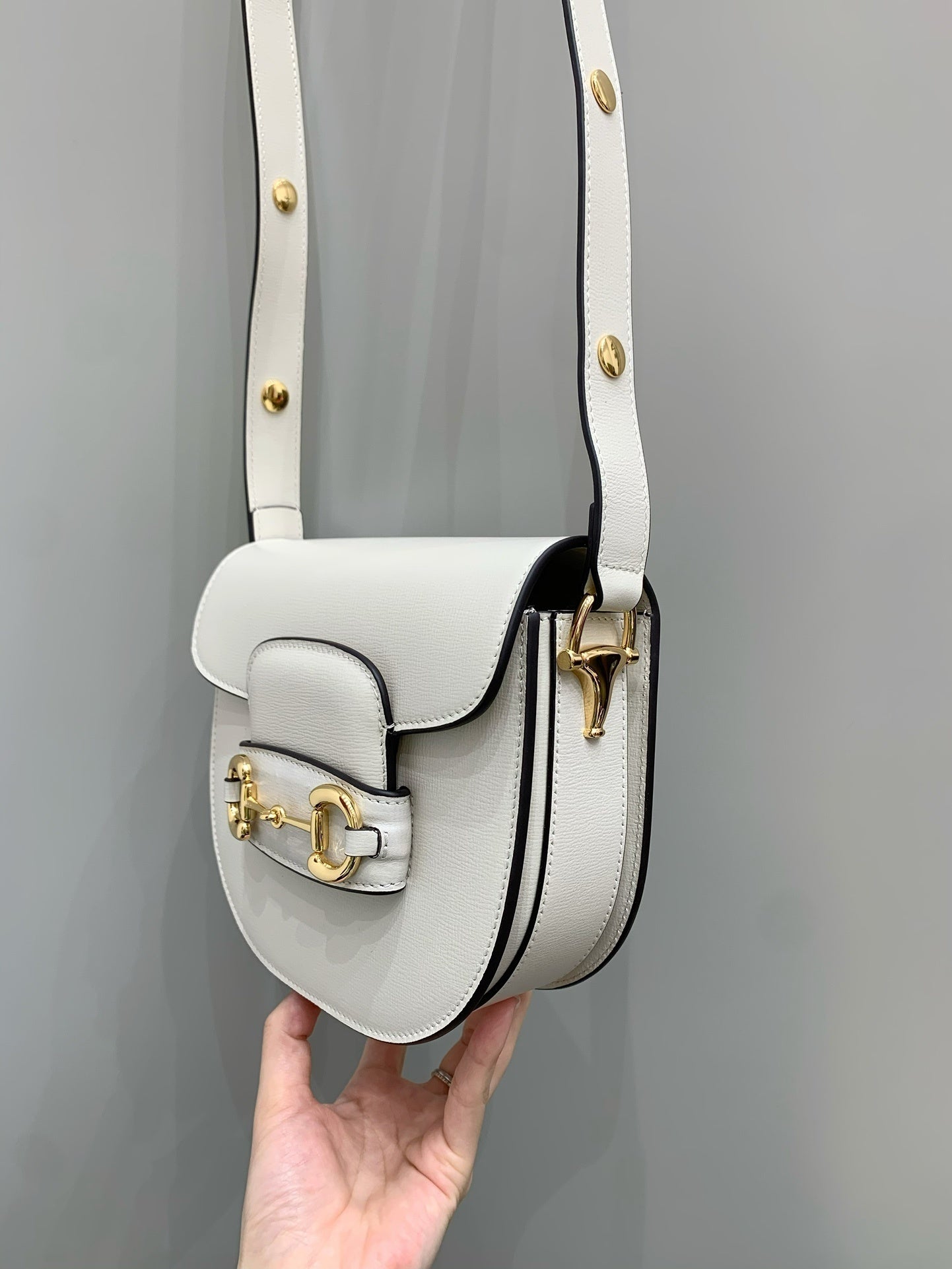 Gucci Horsebit 1955 Mini Half-Moon Bag