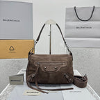 Balenciaga City Moto Crossbody Bag Small