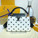 Louis Vuitton Capucines Handbag Polka Dot Edition