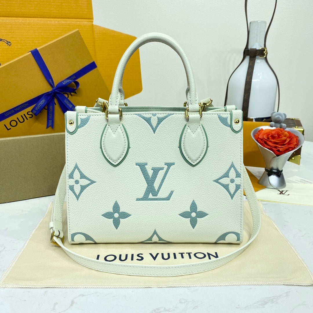 Louis Vuitton OnTheGo Small Handbag Monogram Empreinte