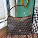 Goyard Hobo Heart Shopping Tote (Mother & Child Set)