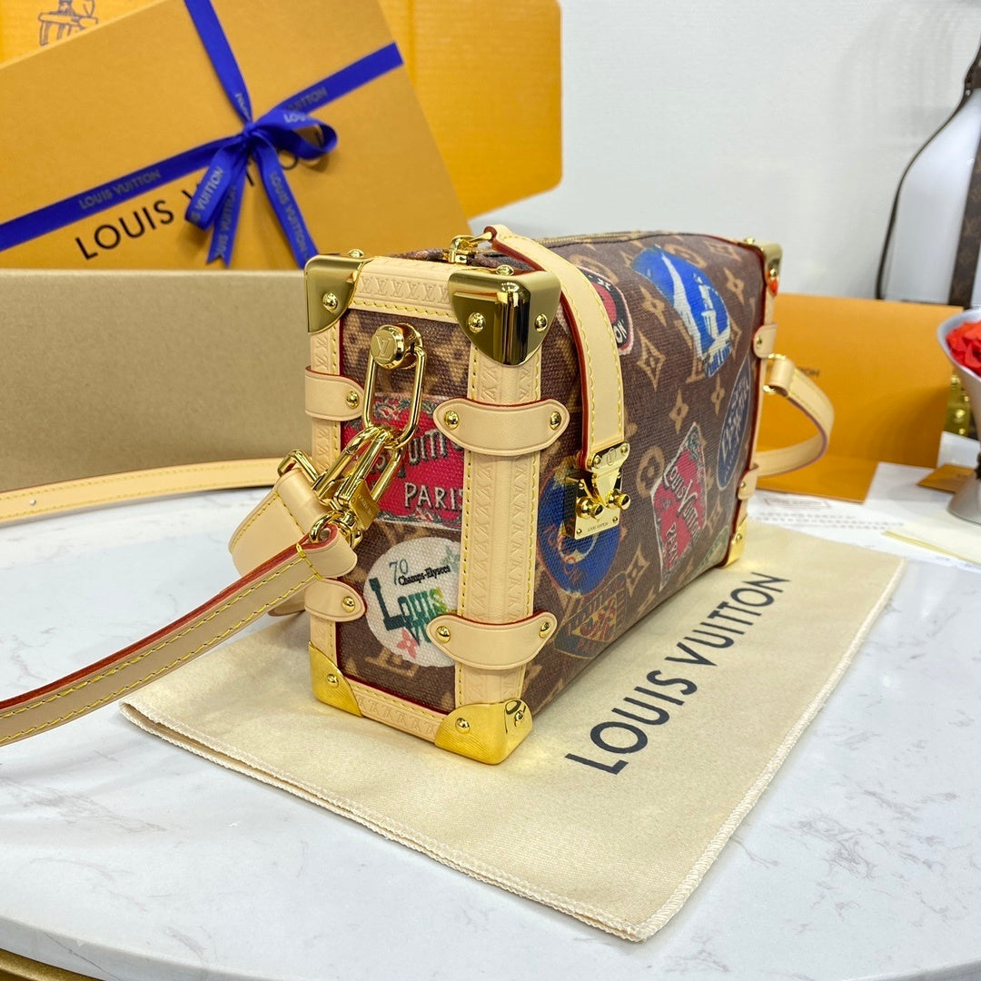 Louis Vuitton Side Trunk Medium Handbag