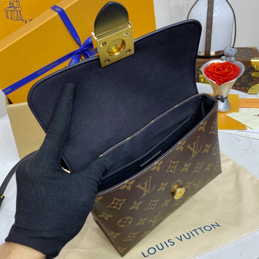Louis Vuitton Monogram Lock BB Handbag