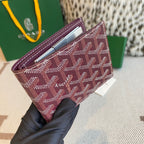 Goyard Bi-Fold Card Holder with Coin Pocket