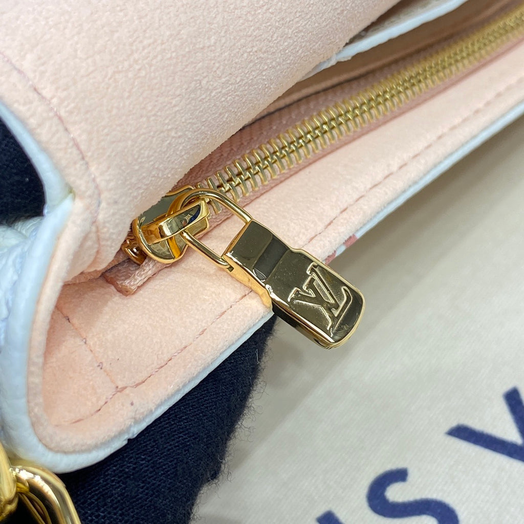 Louis Vuitton Wallet on Chain Ivy Denim Jacquard