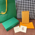 Goyard Long Bi-Fold Travel Wallet