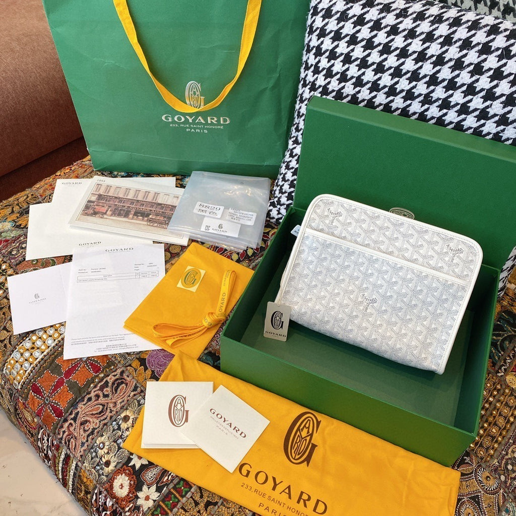 Goyard Custom Zip Toiletry Pouch 25 cm
