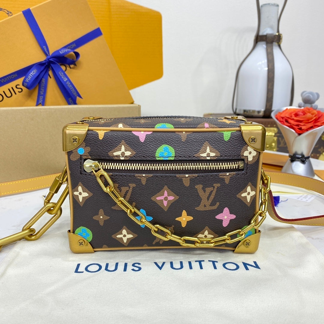 Louis Vuitton Mini Soft Trunk Handbag